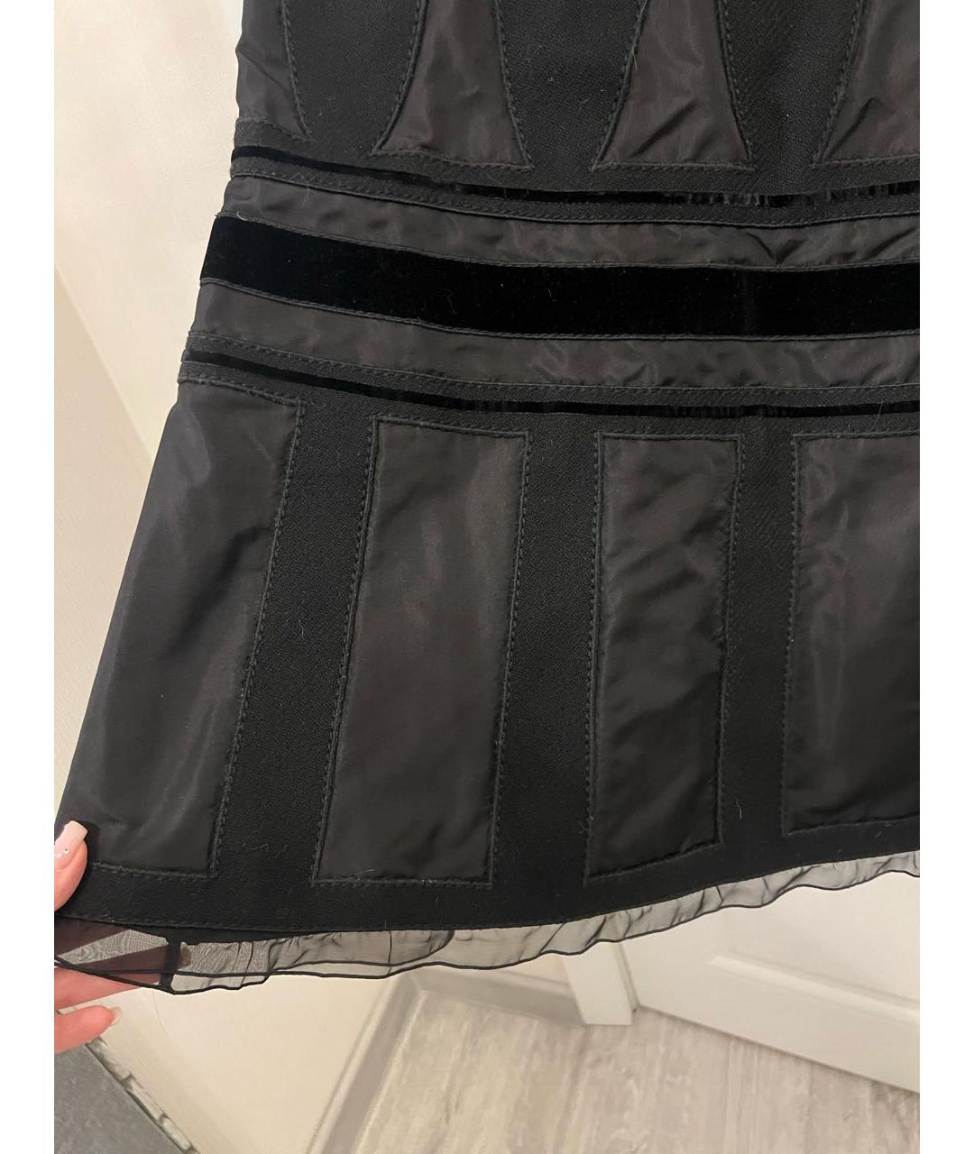 LOUIS VUITTON Черное повседневное платье, фото 4