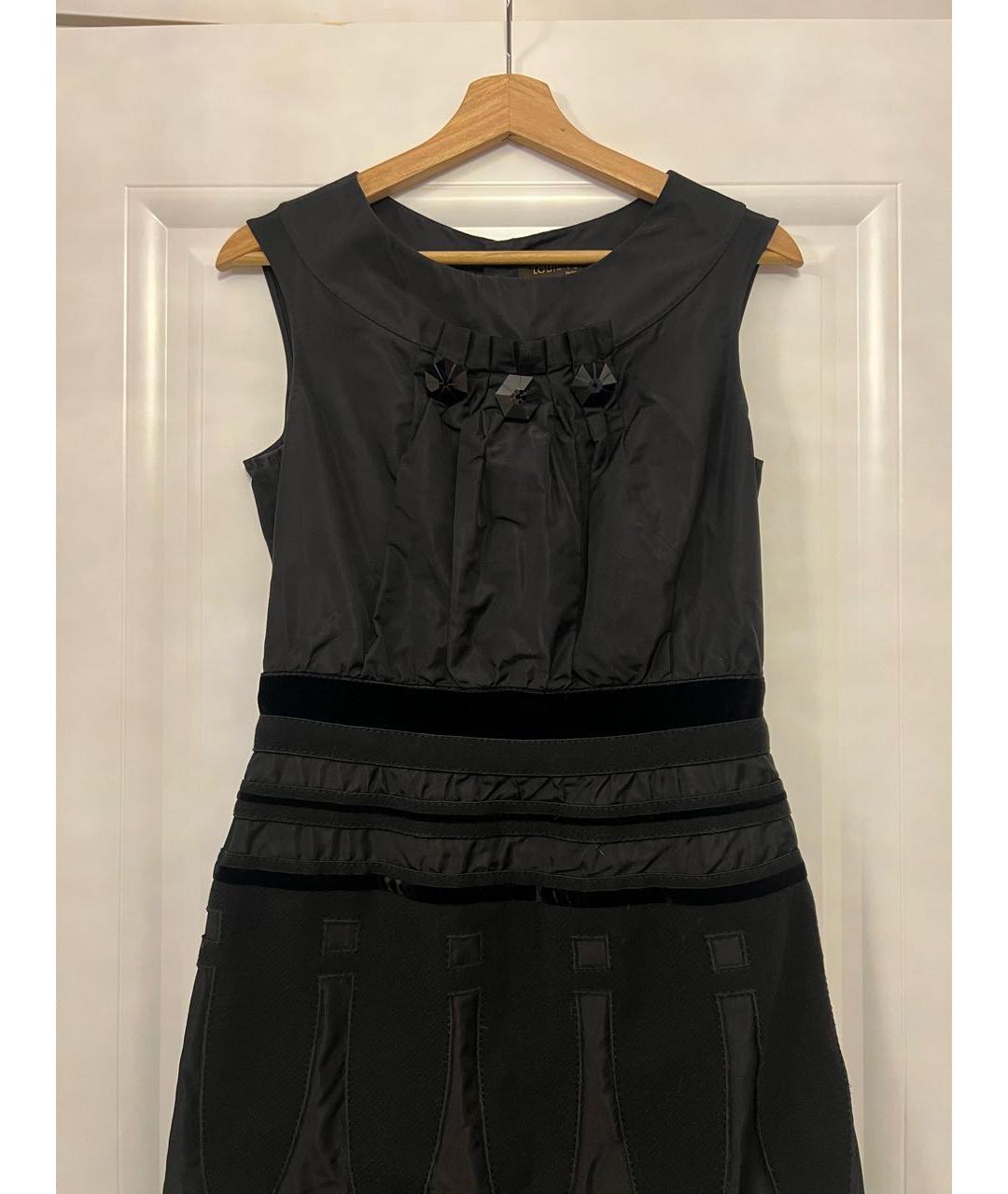 LOUIS VUITTON Черное повседневное платье, фото 5