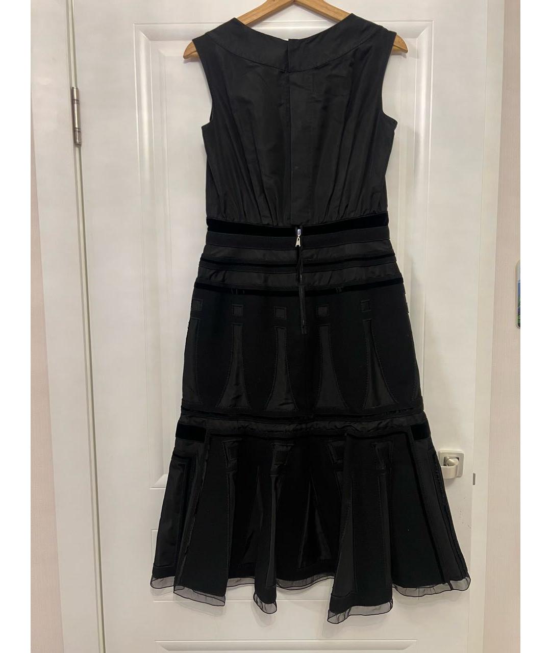 LOUIS VUITTON Черное повседневное платье, фото 2