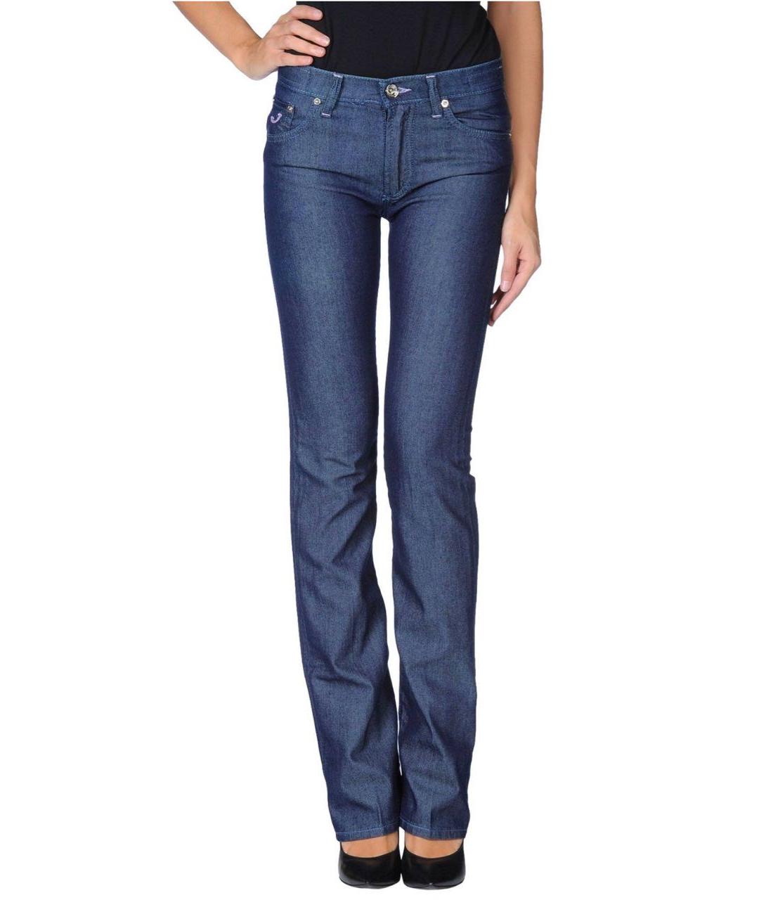 JACOB COHEN Темно-синие прямые джинсы, фото 7