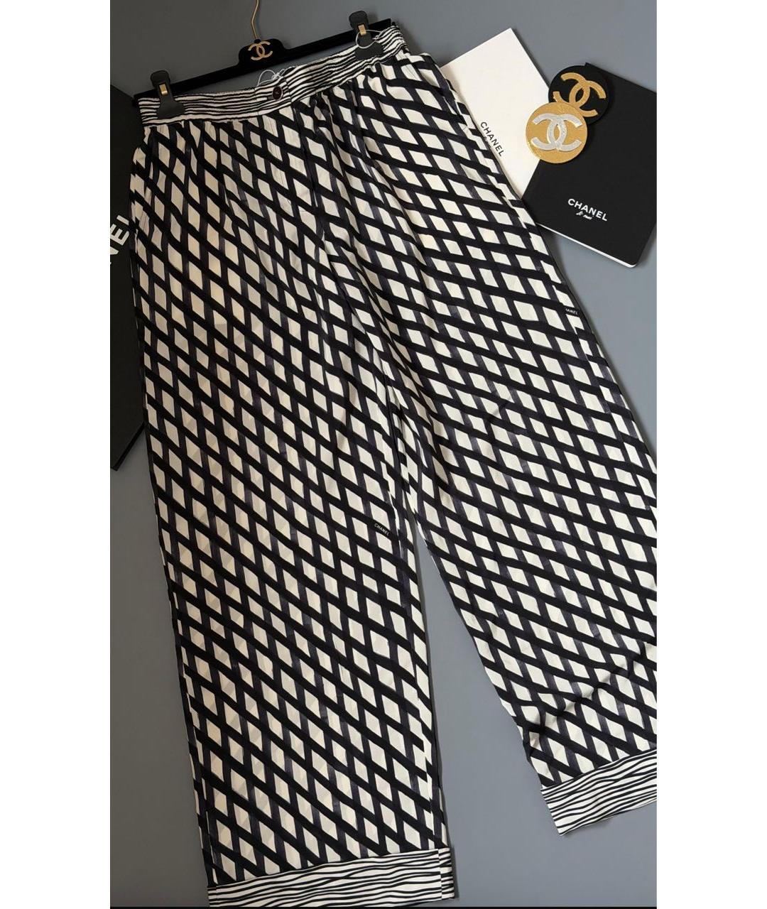 CHANEL Черные прямые брюки, фото 4