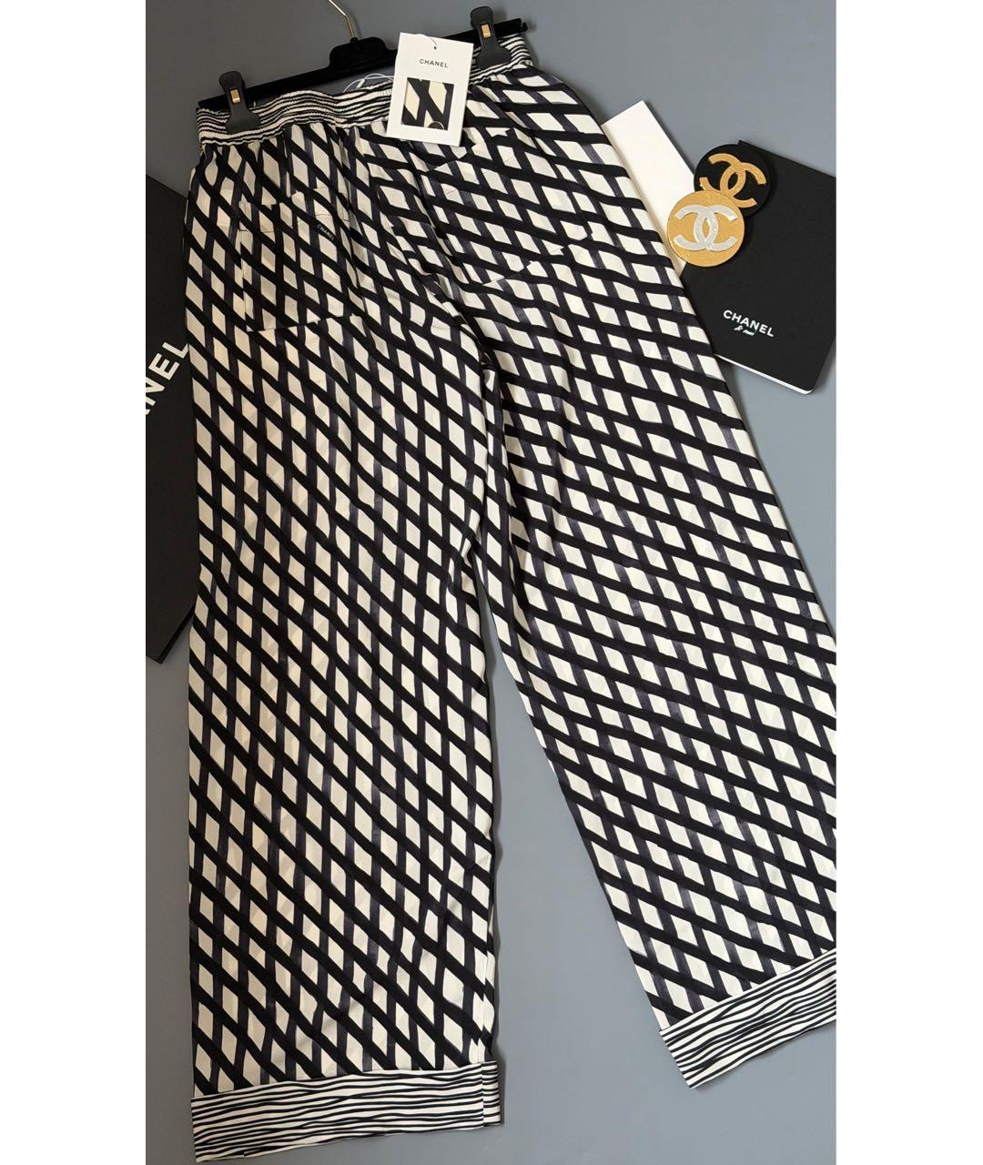 CHANEL Черные прямые брюки, фото 2