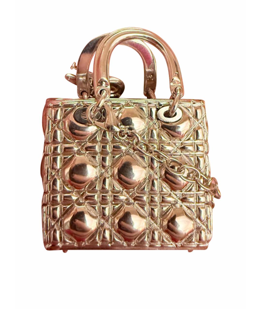 CHRISTIAN DIOR Серебряная металлическая подвеска, фото 1