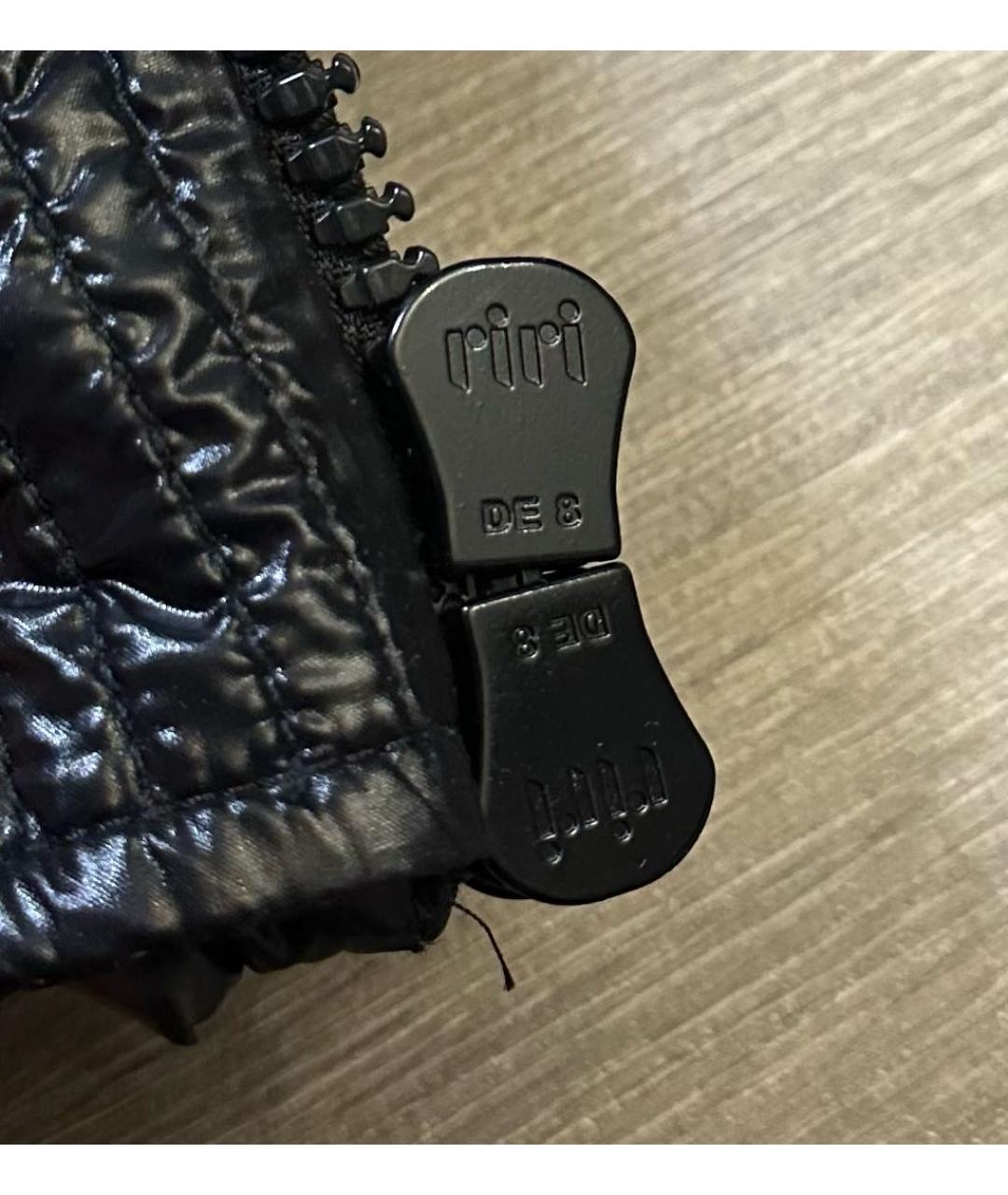 MONCLER Черный полиамидовый жилет, фото 7