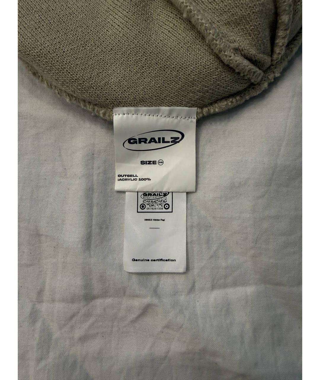 GRAILZ PROJECT G/R Бежевая шапка, фото 2