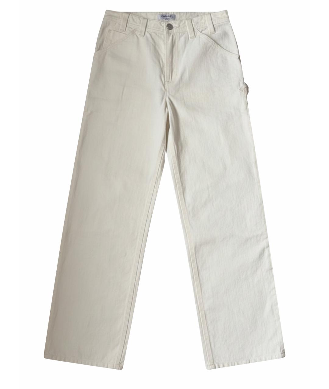 CHANEL Белые прямые джинсы, фото 1