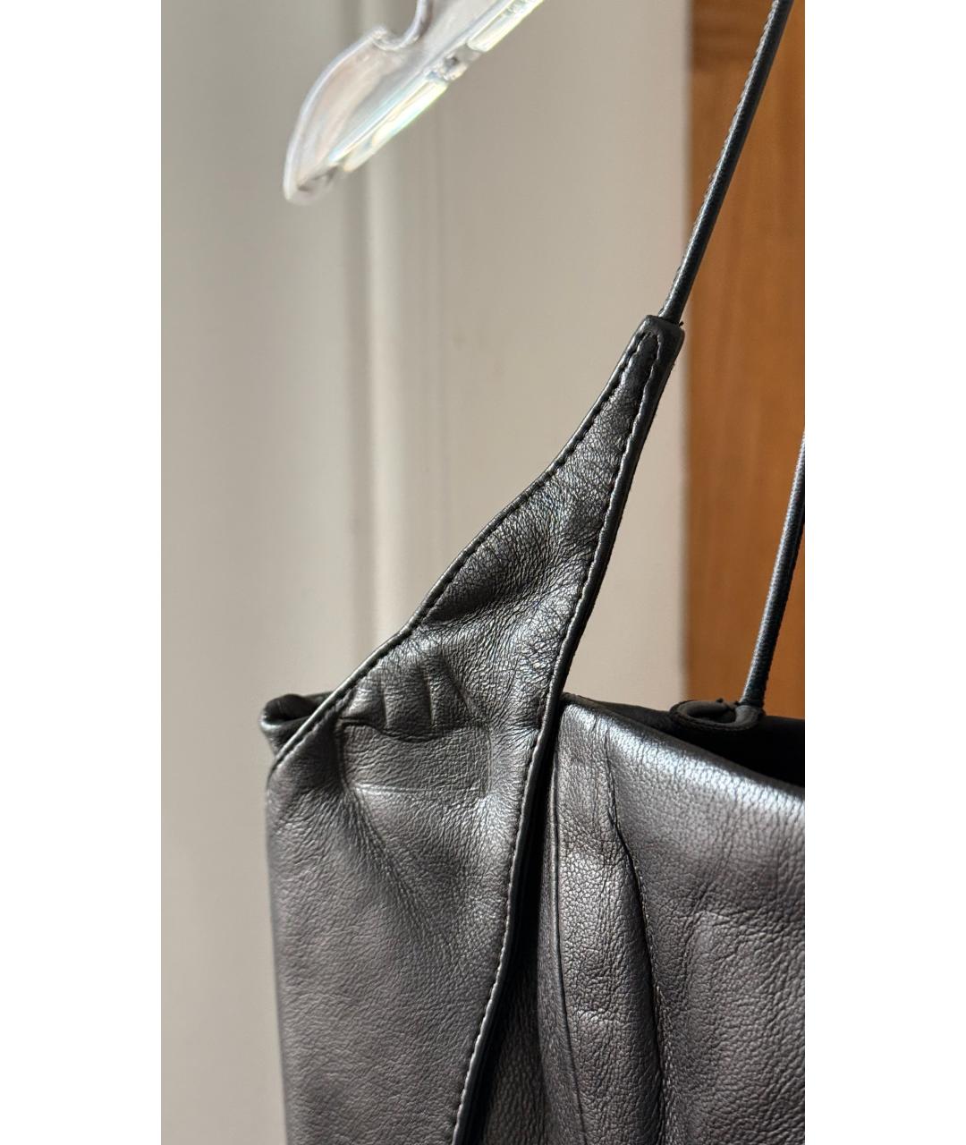 16ARLINGTON Черное кожаное вечернее платье, фото 6