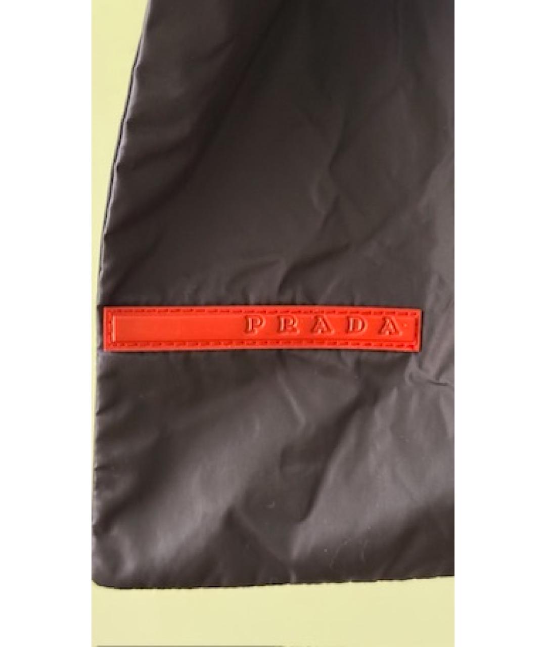 PRADA Фиолетовый шарф, фото 3