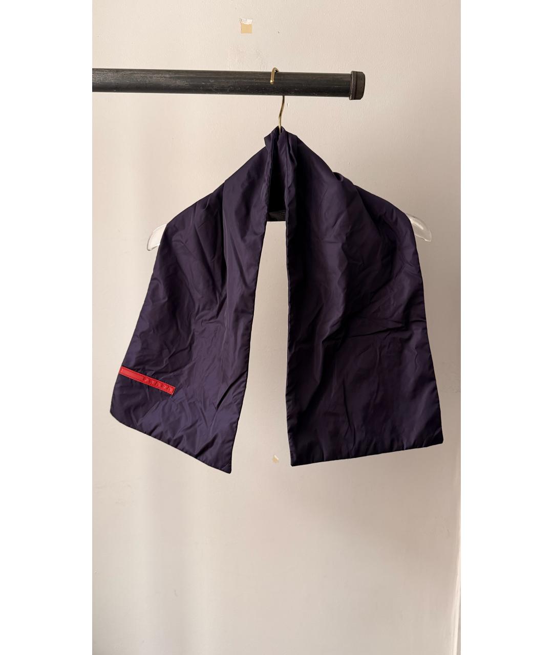 PRADA Фиолетовый шарф, фото 6