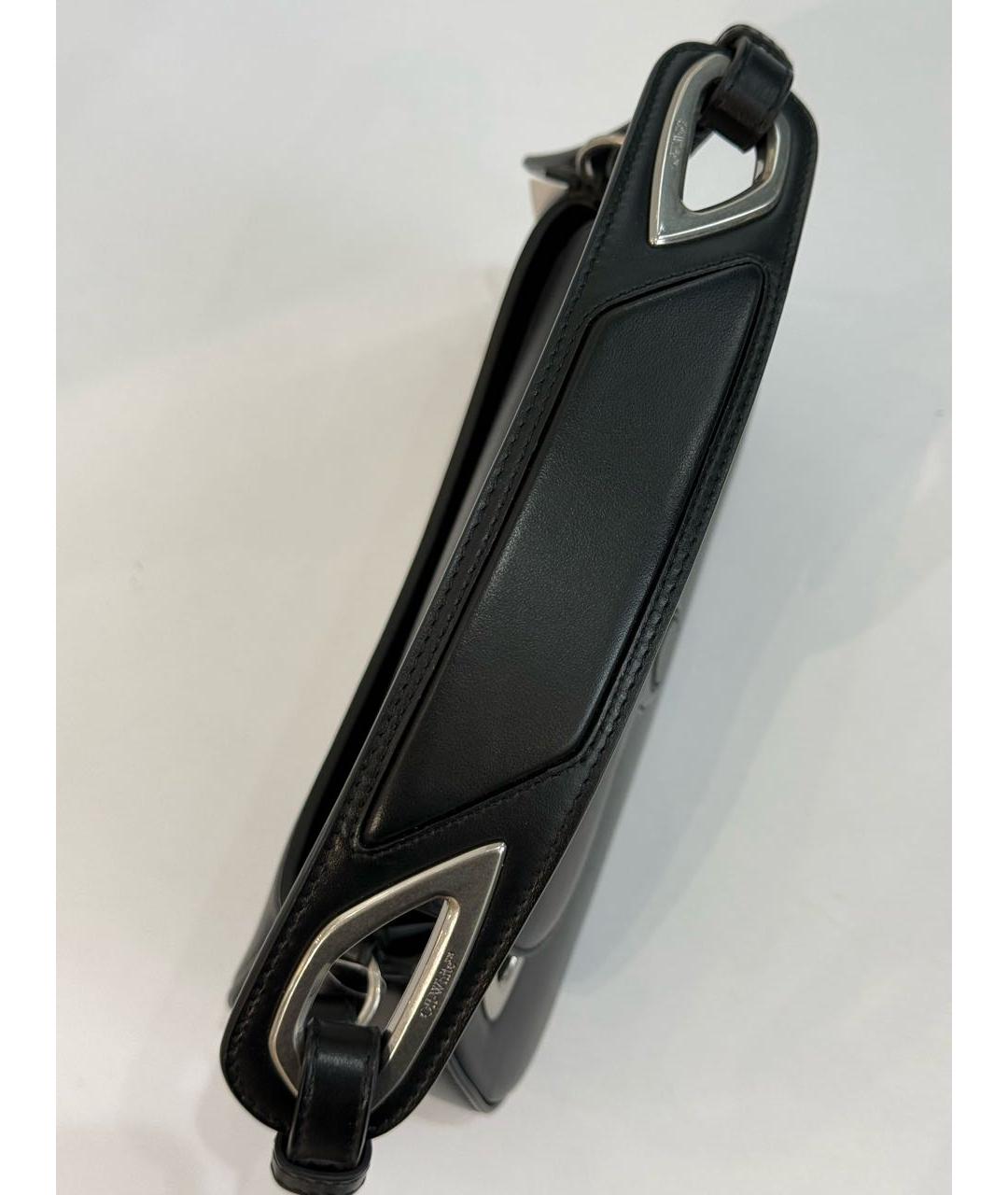 OFF-WHITE Черная сумка с короткими ручками, фото 4