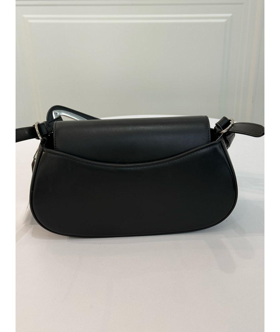 OFF-WHITE Черная сумка с короткими ручками, фото 3