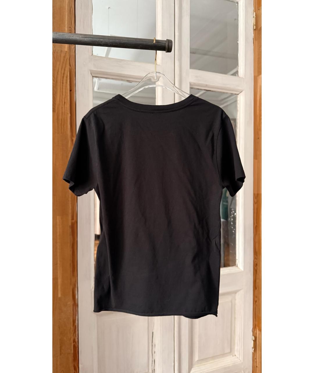 SAINT LAURENT Черная футболка, фото 2