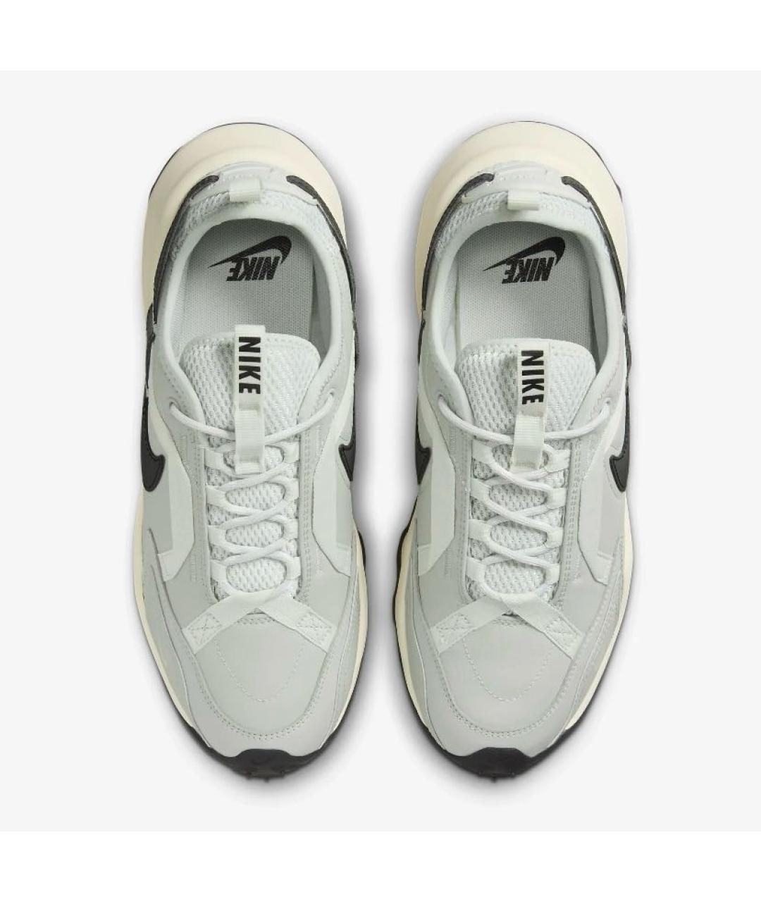 NIKE Серые текстильные низкие кроссовки / кеды, фото 2