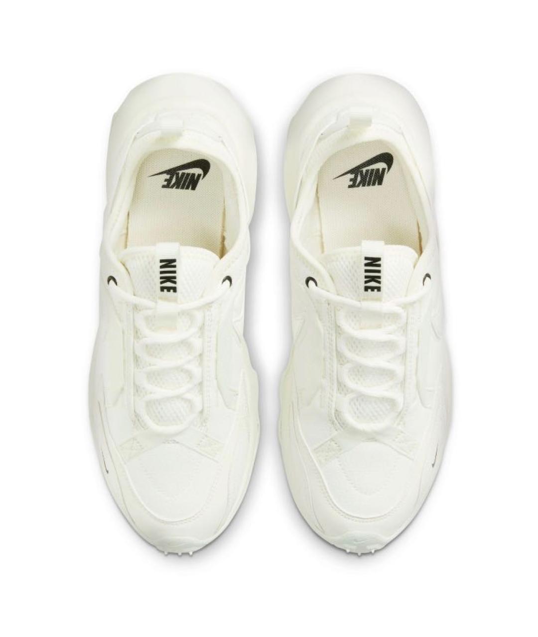 NIKE Белые кожаные низкие кроссовки / кеды, фото 4