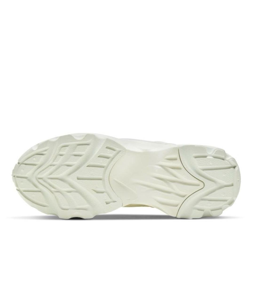 NIKE Белые кожаные низкие кроссовки / кеды, фото 5