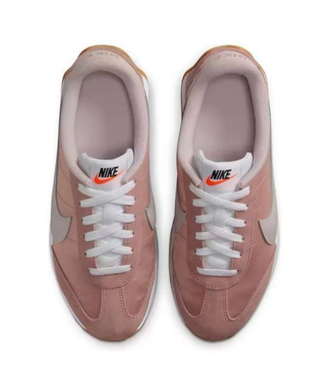 NIKE Коралловые текстильные низкие кроссовки / кеды, фото 2