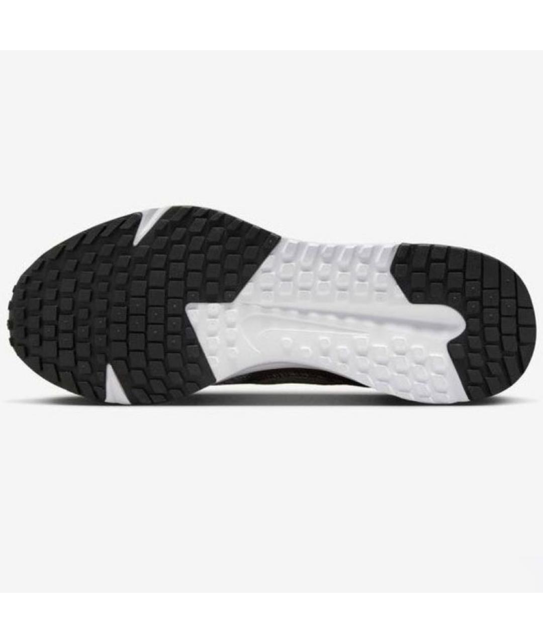 NIKE Хаки текстильные низкие кроссовки / кеды, фото 6