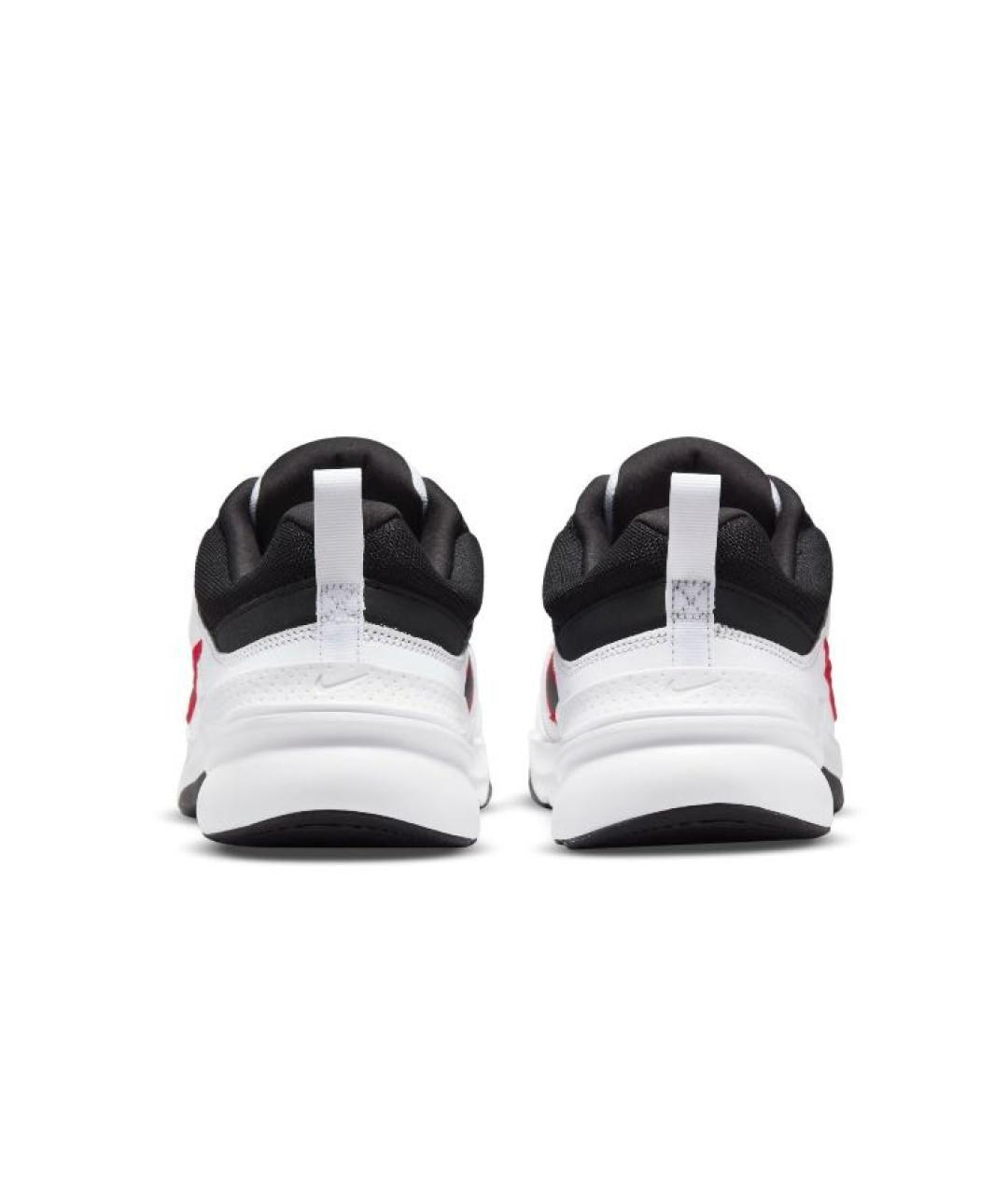 NIKE Белые кожаные низкие кроссовки / кеды, фото 3