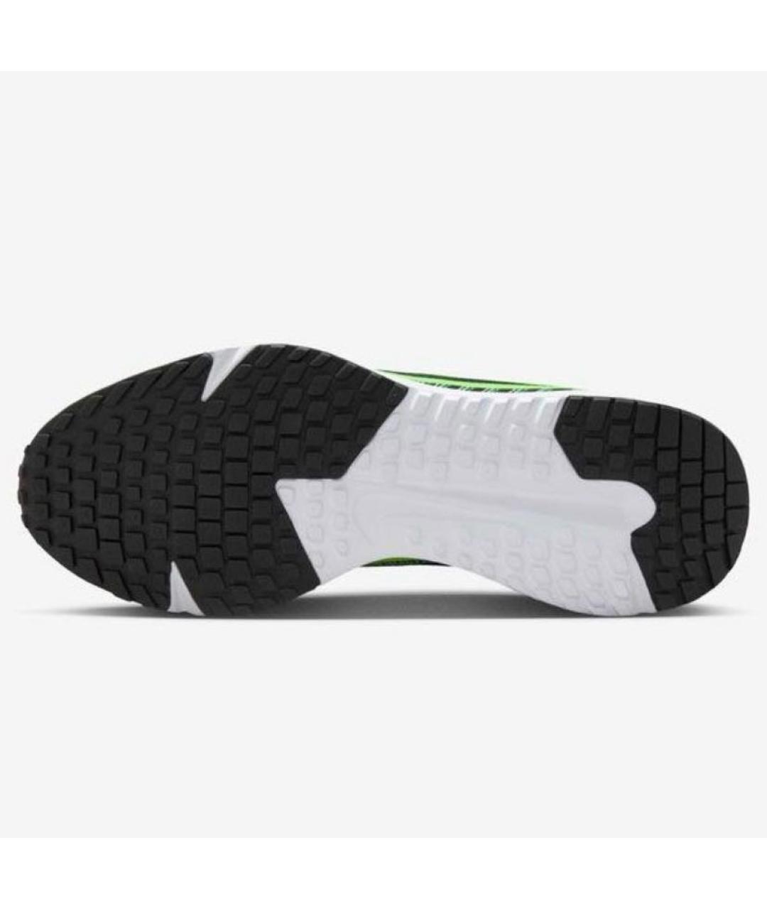 NIKE Черные текстильные низкие кроссовки / кеды, фото 6