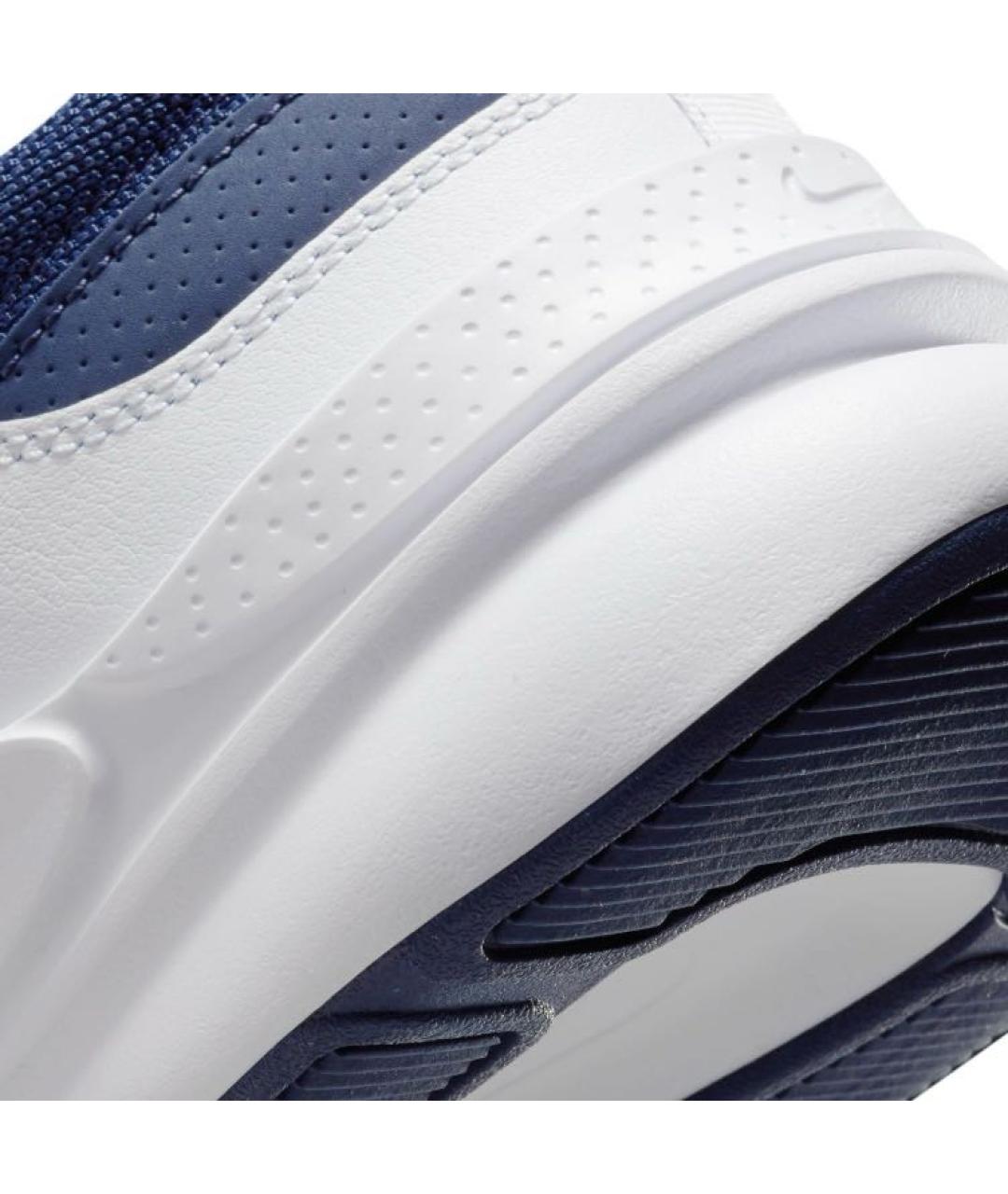 NIKE Белые кожаные низкие кроссовки / кеды, фото 2