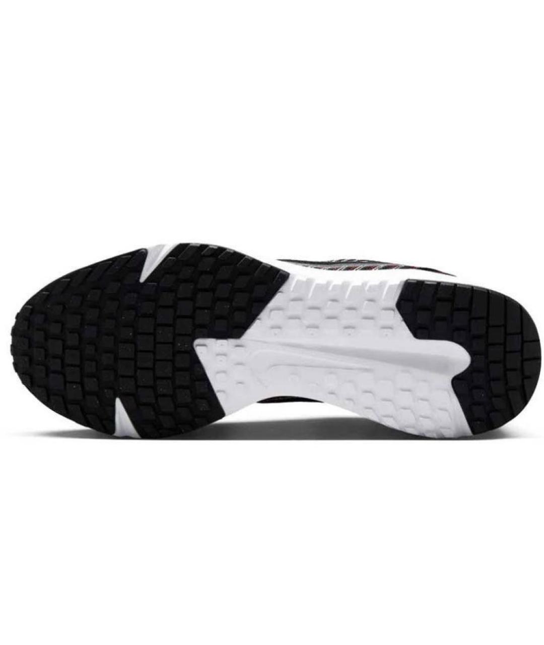 NIKE Черные текстильные низкие кроссовки / кеды, фото 5