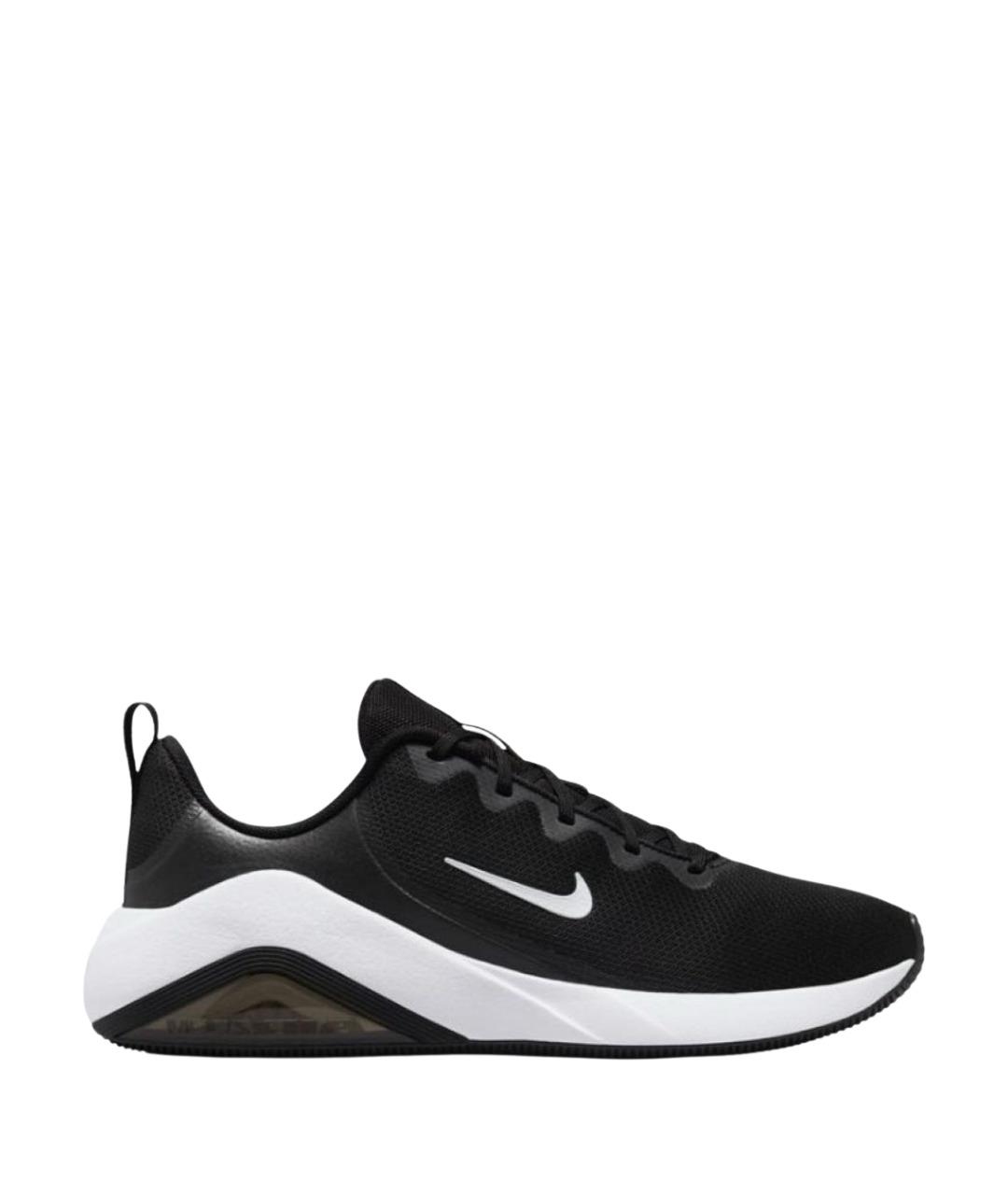 NIKE Черные текстильные низкие кроссовки / кеды, фото 1