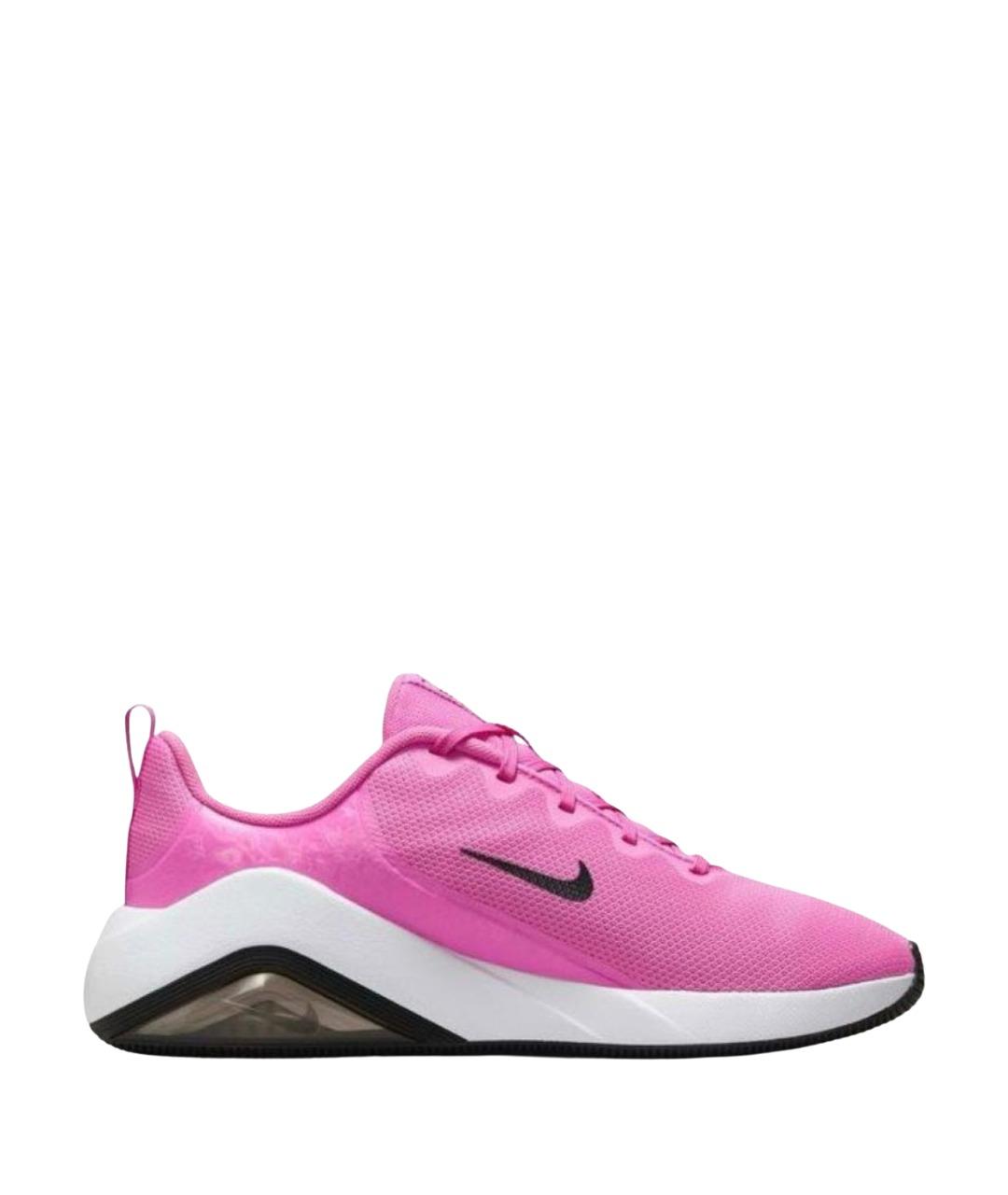 NIKE Фуксия текстильные низкие кроссовки / кеды, фото 1