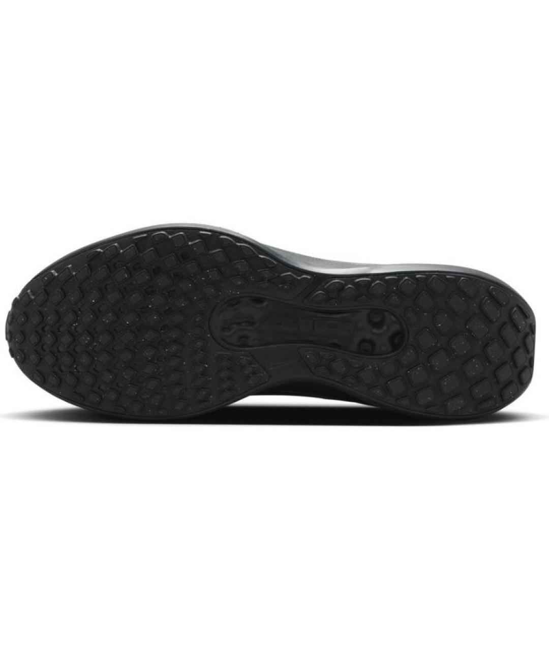 NIKE Черные текстильные низкие кроссовки / кеды, фото 5