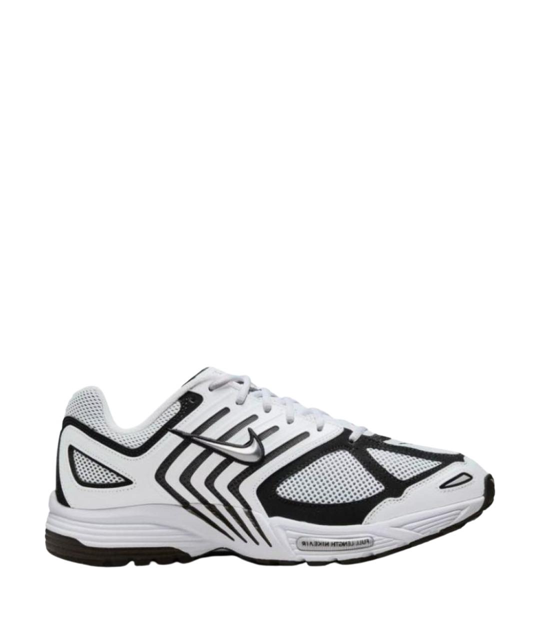 NIKE Белые текстильные низкие кроссовки / кеды, фото 1