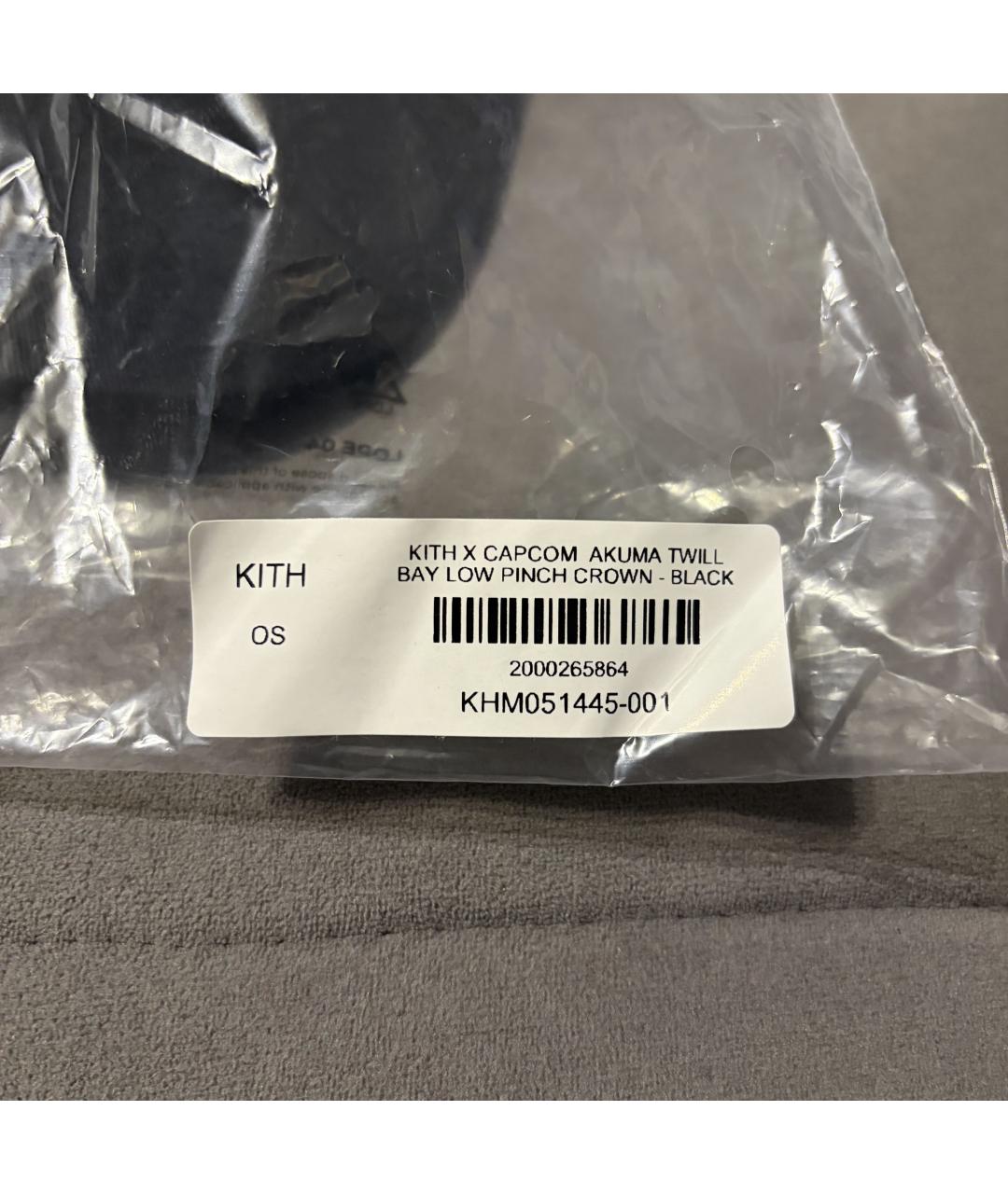 KITH Черная хлопковая кепка, фото 9