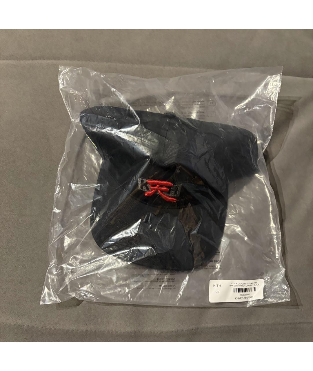 KITH Черная хлопковая кепка, фото 8