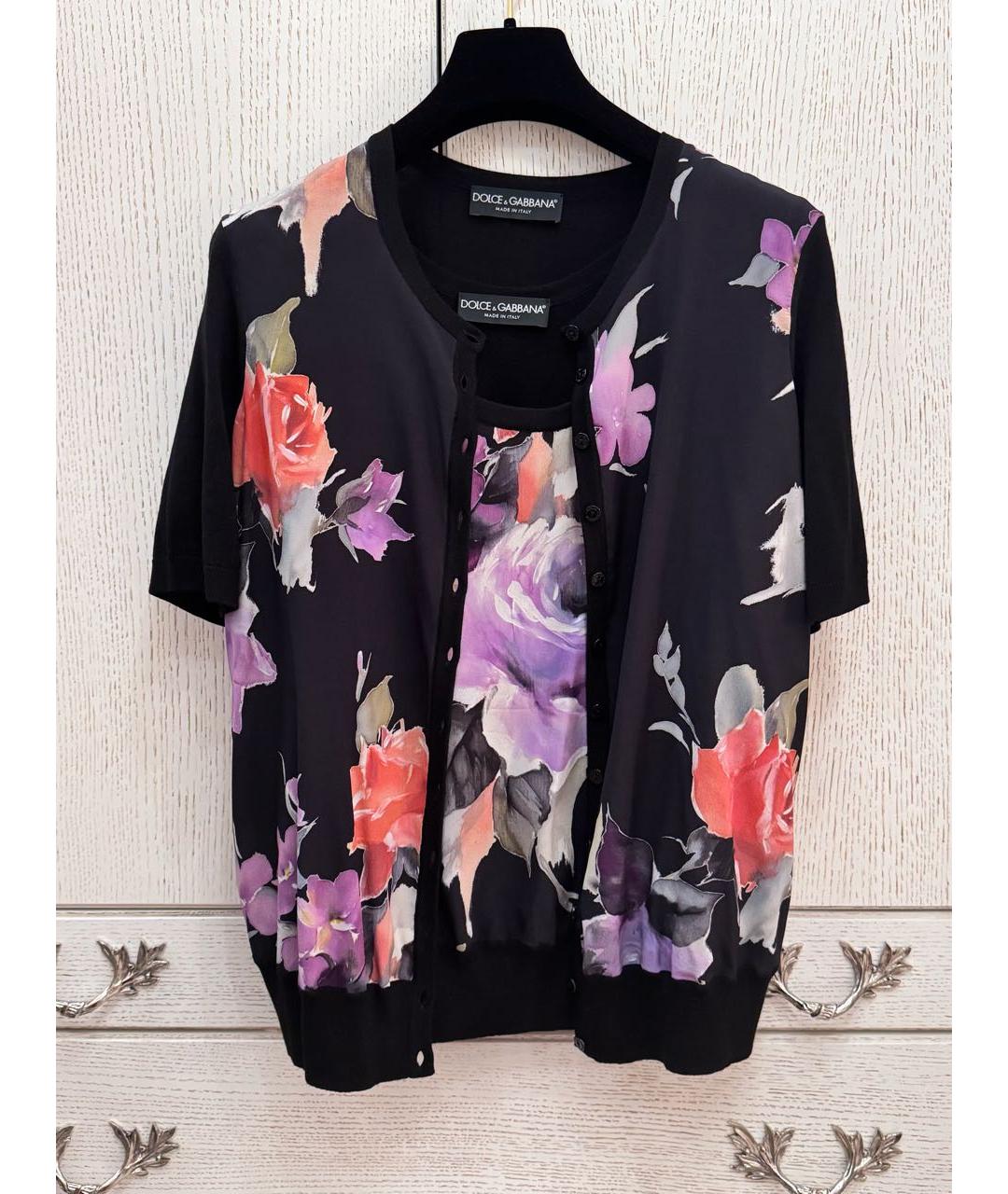 DOLCE&GABBANA Мульти шерстяной джемпер / свитер, фото 6