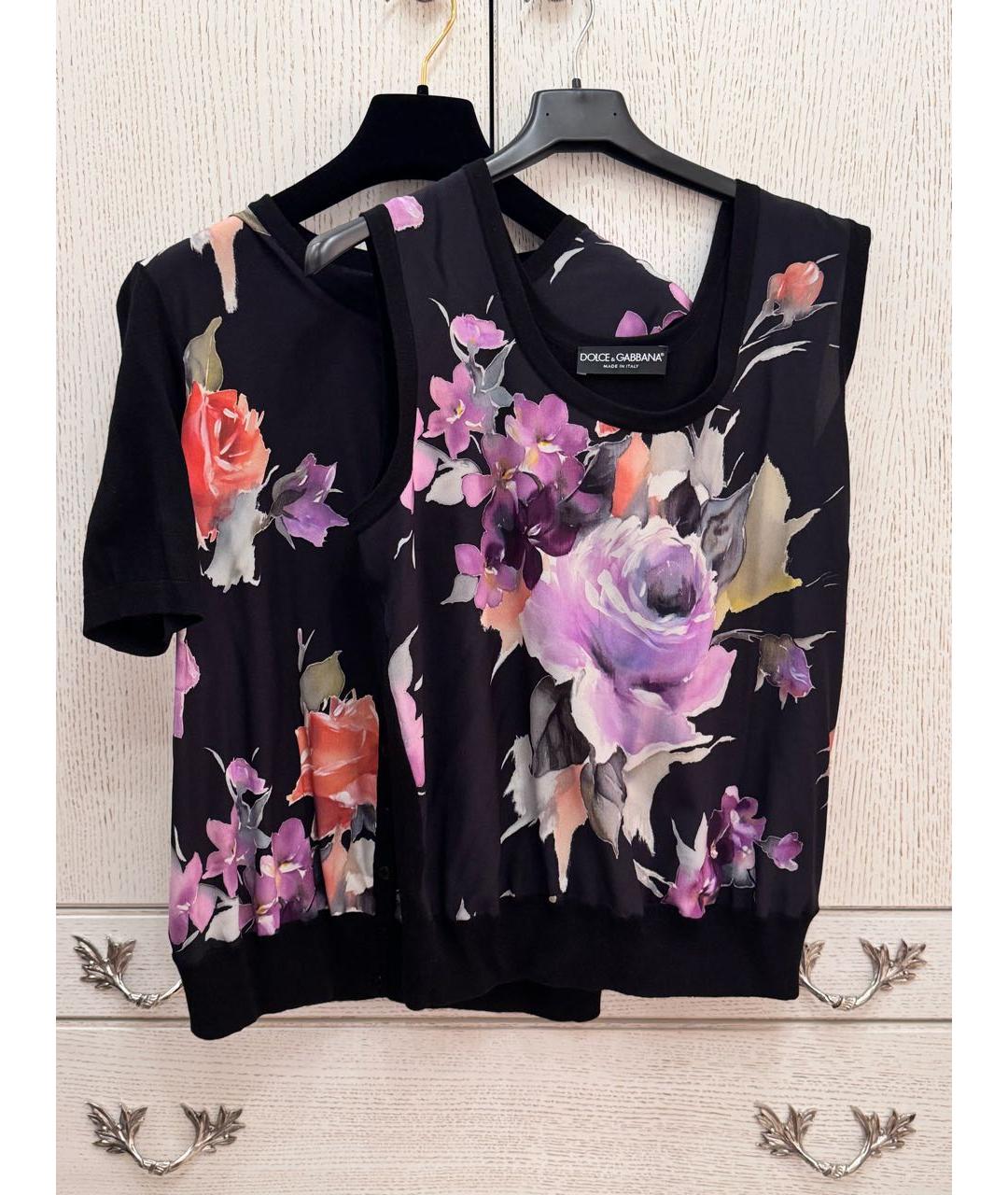 DOLCE&GABBANA Мульти шерстяной джемпер / свитер, фото 5