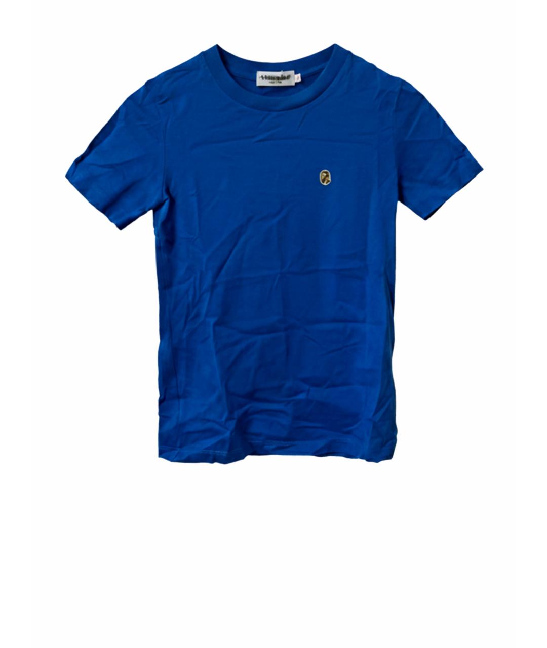 A BATHING APE Синяя футболка, фото 1