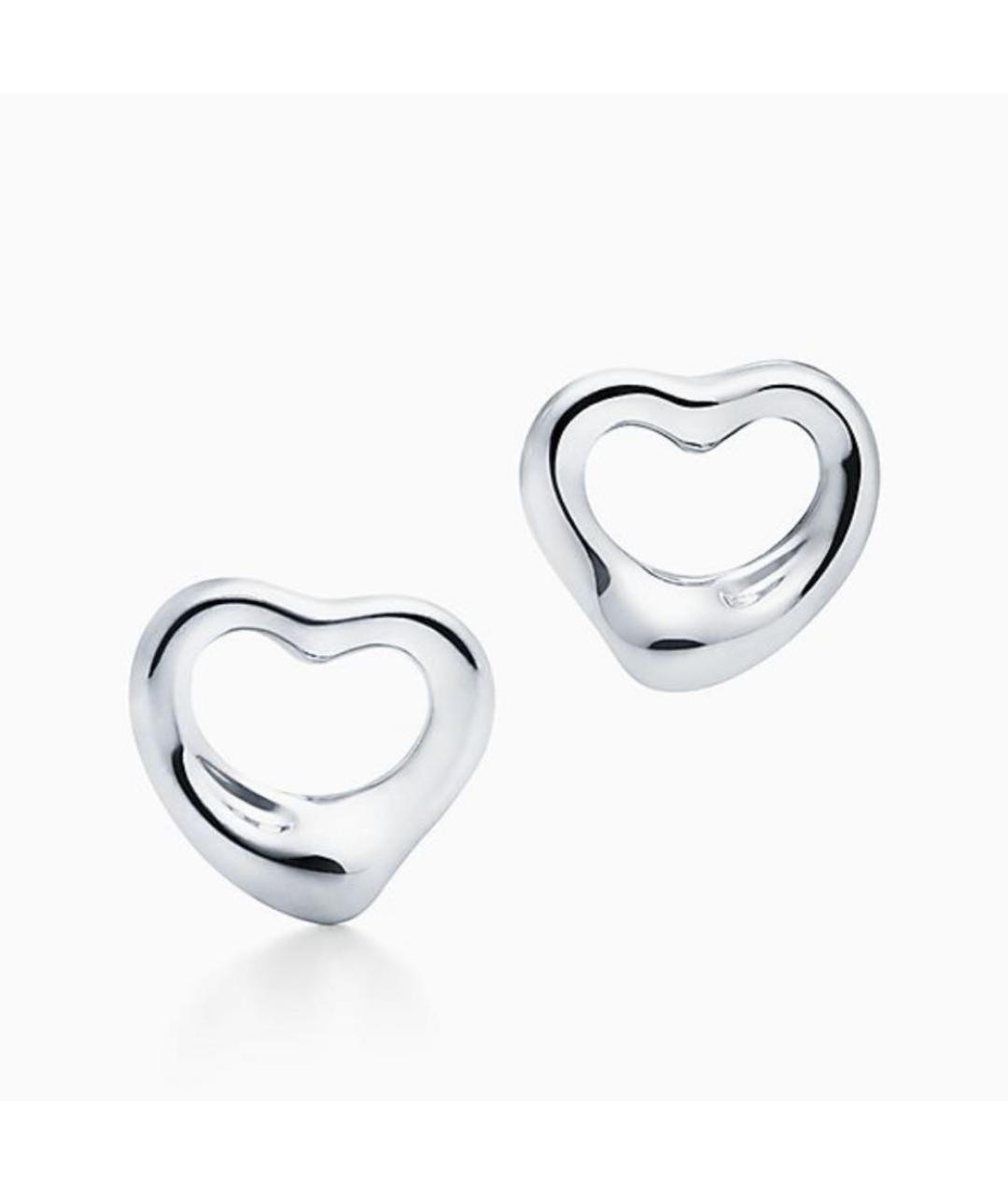 TIFFANY&CO Серебряные серебряные серьги, фото 6