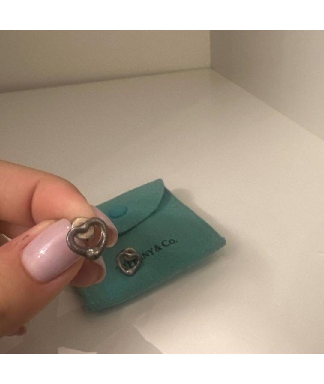 TIFFANY&CO Серебряные серебряные серьги, фото 5