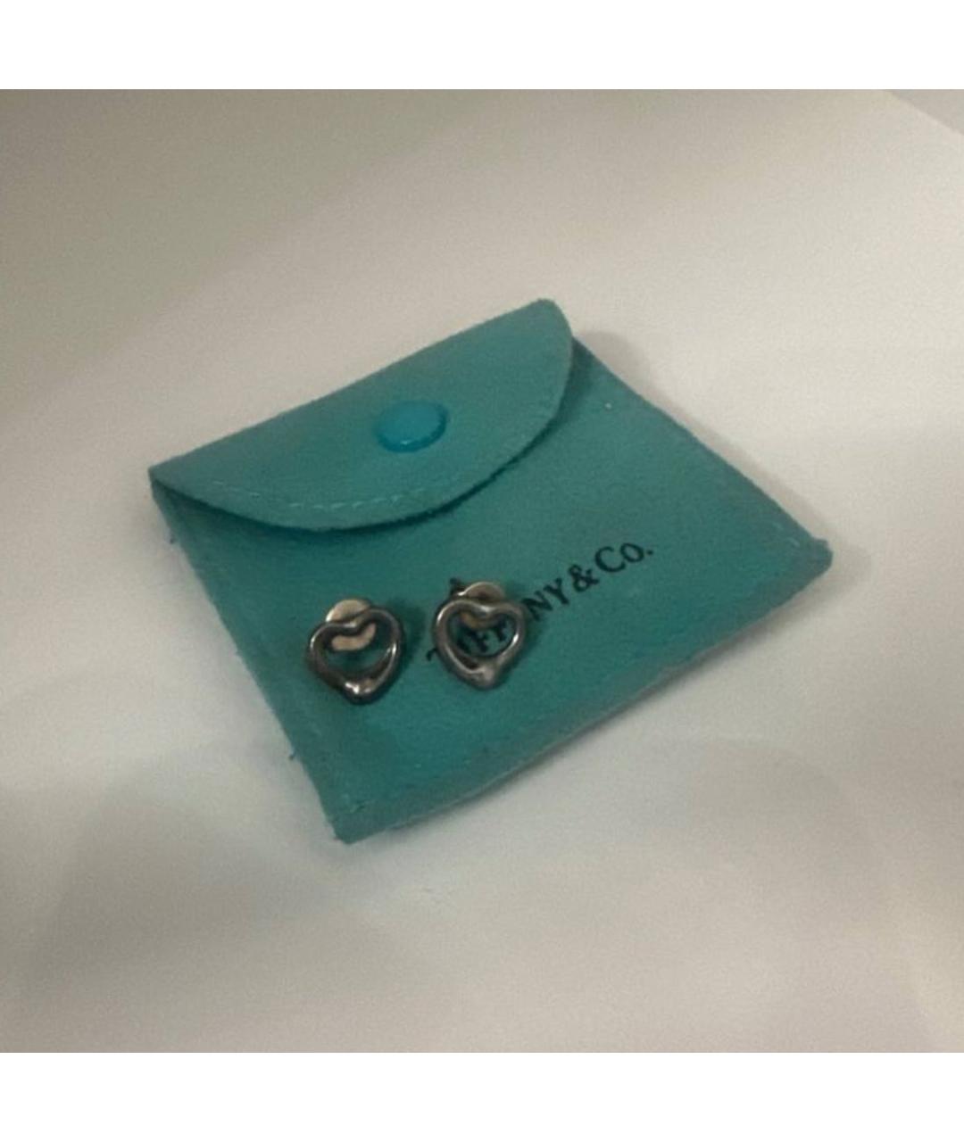 TIFFANY&CO Серебряные серебряные серьги, фото 4