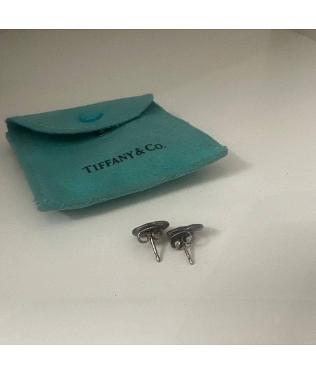 TIFFANY&CO Серебряные серебряные серьги, фото 3