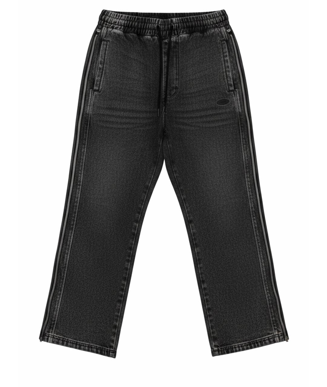 DIESEL Серые хлопковые джинсы, фото 1