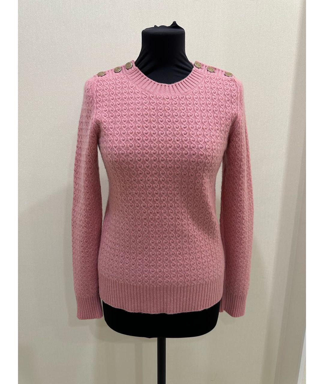 CHANEL Розовый кашемировый джемпер / свитер, фото 7