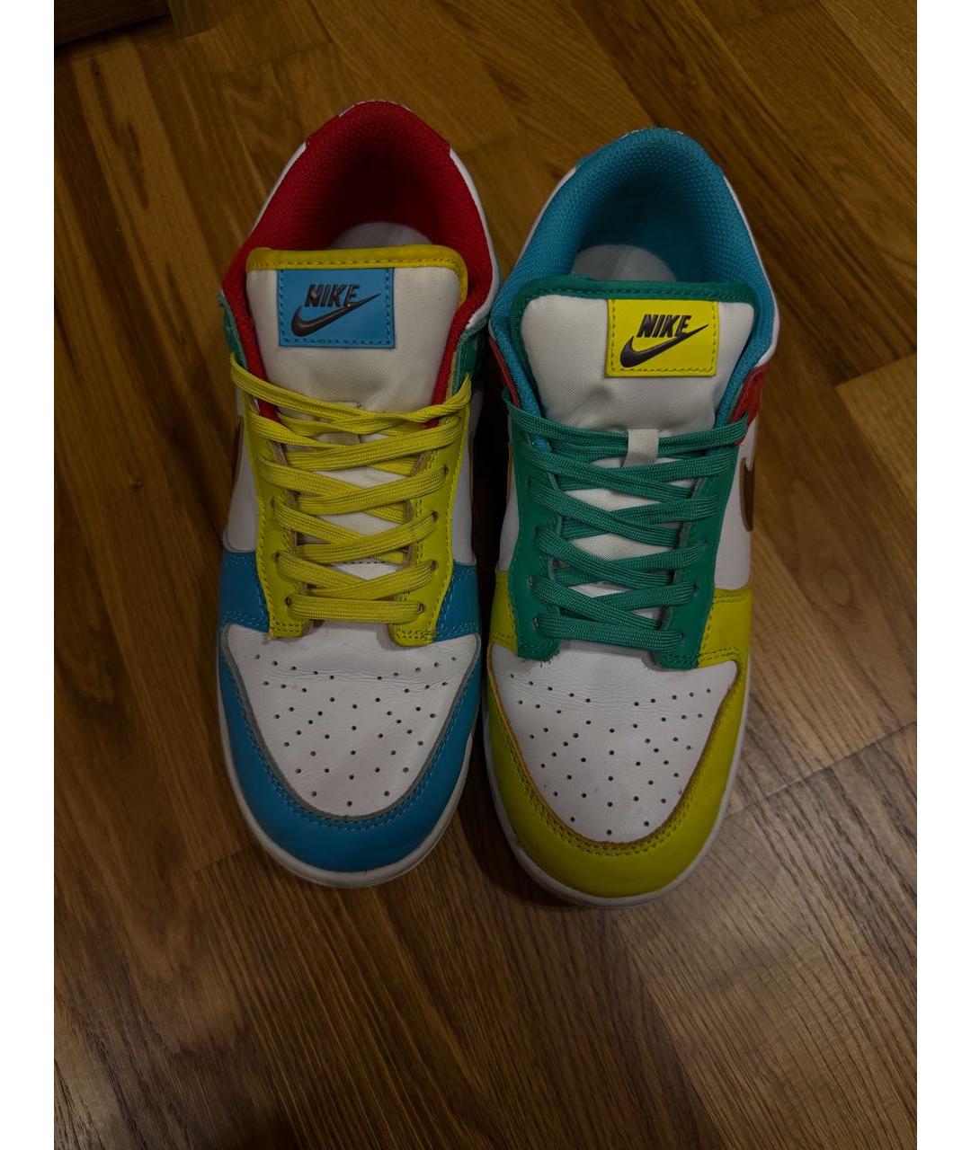 NIKE Мульти кожаные кроссовки, фото 2