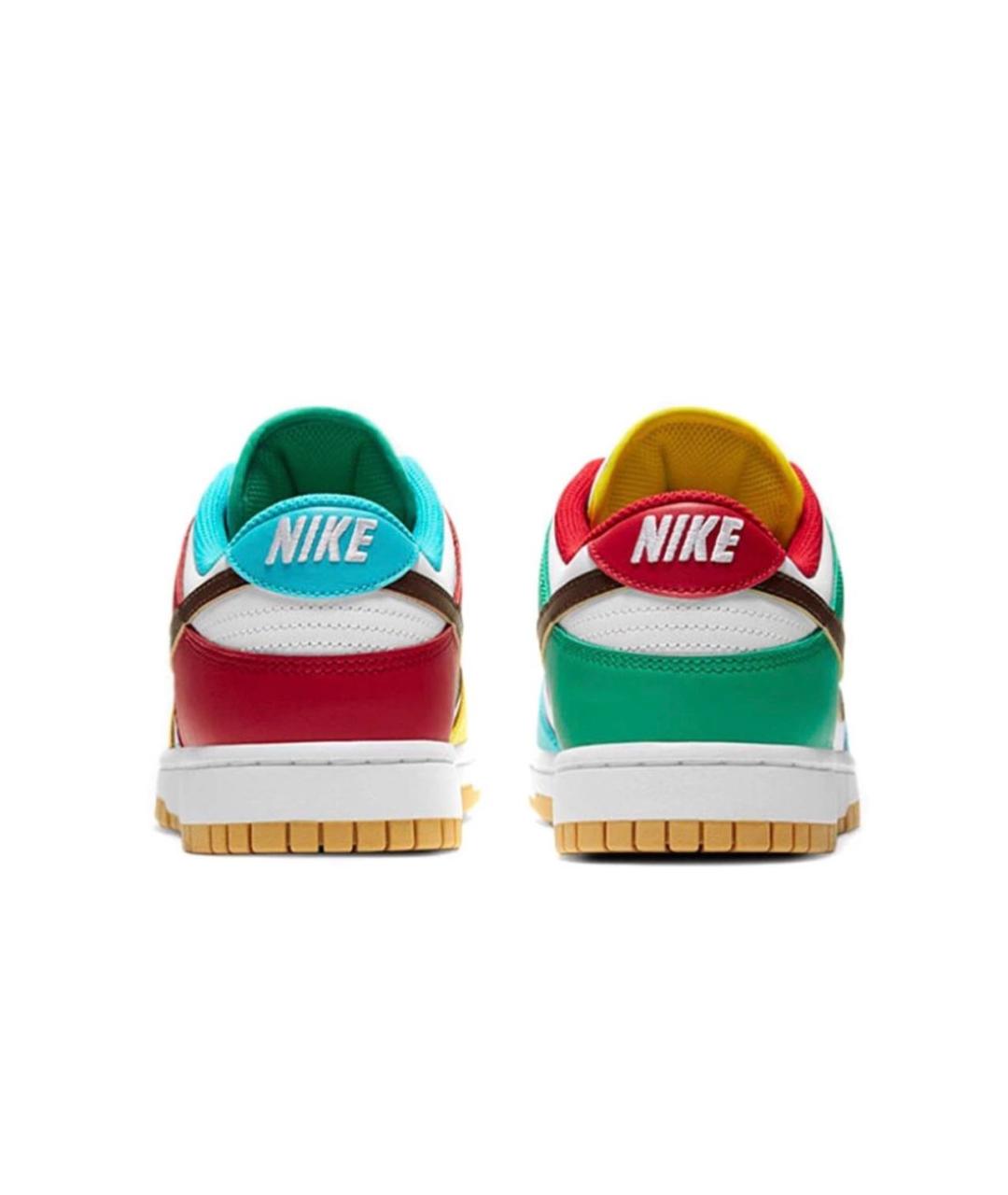 NIKE Мульти кожаные кроссовки, фото 4