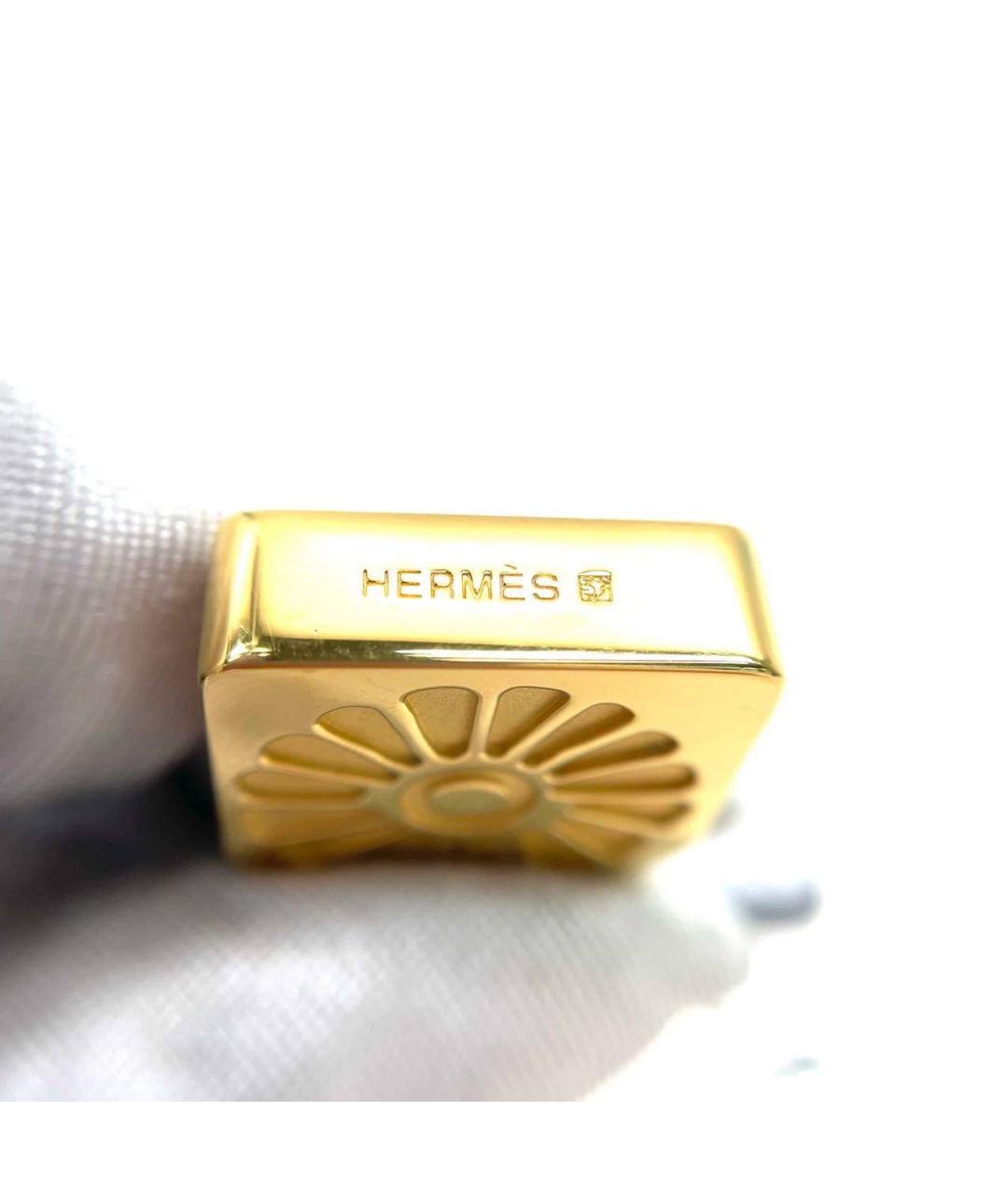 HERMES Золотой брелок, фото 3