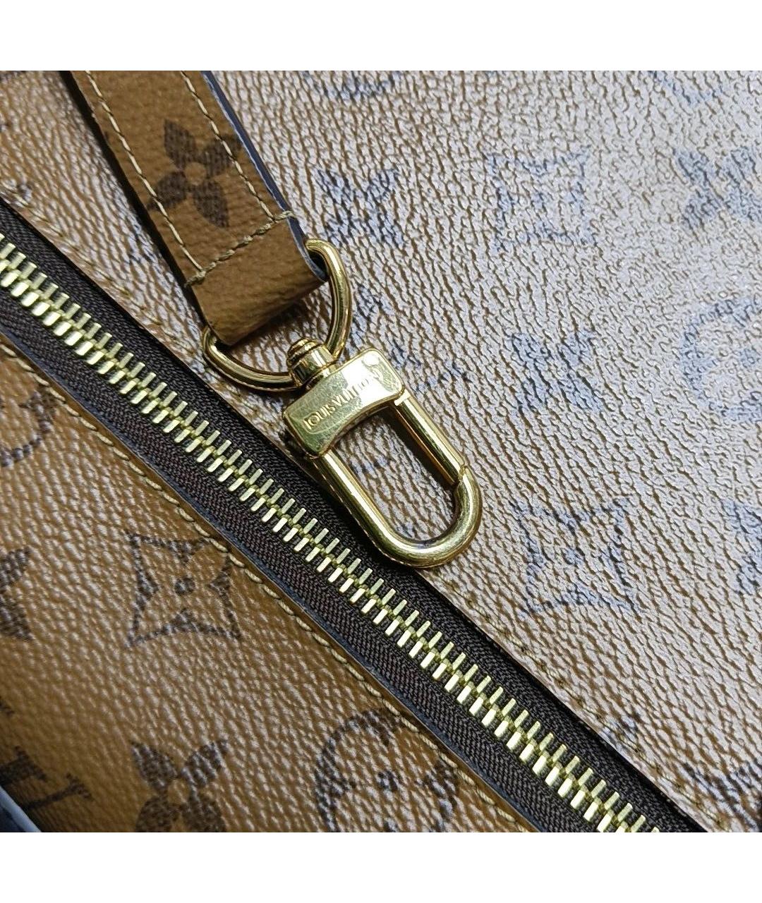 LOUIS VUITTON Коричневая сумка через плечо, фото 7