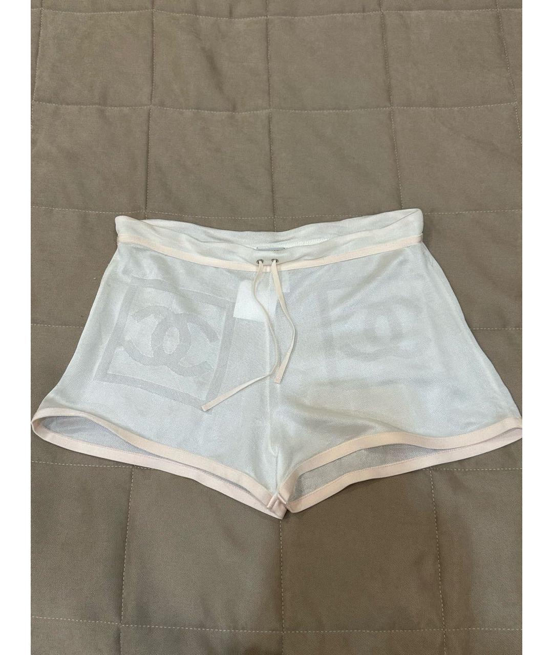 CHANEL Бежевые шорты, фото 2