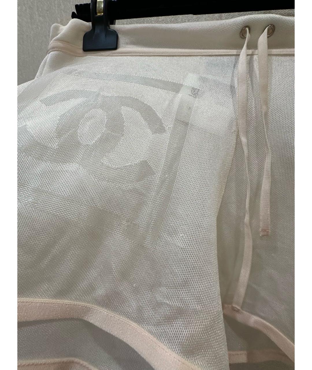 CHANEL Бежевые шорты, фото 5