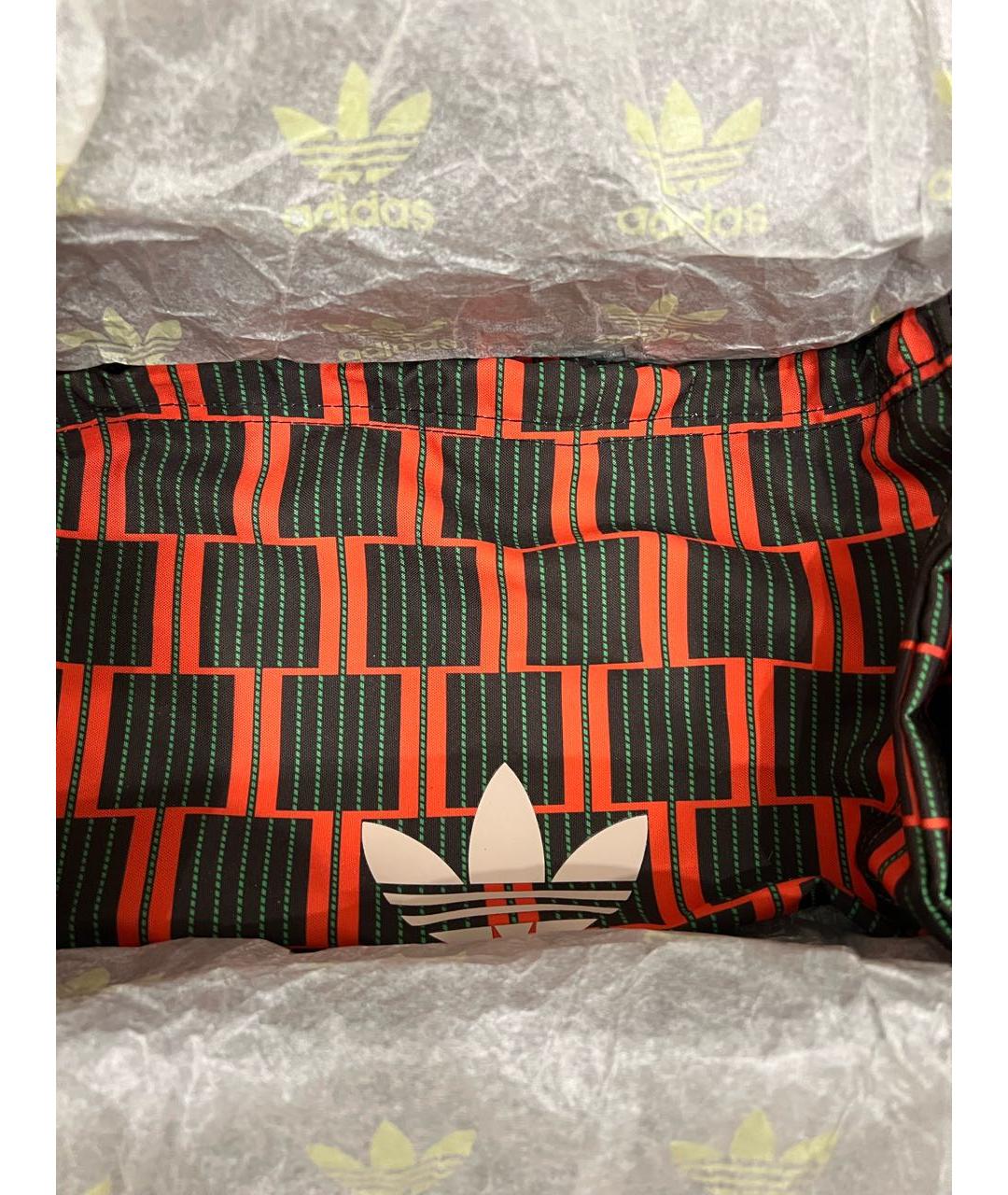 ADIDAS Бежевые кожаные кеды, фото 6