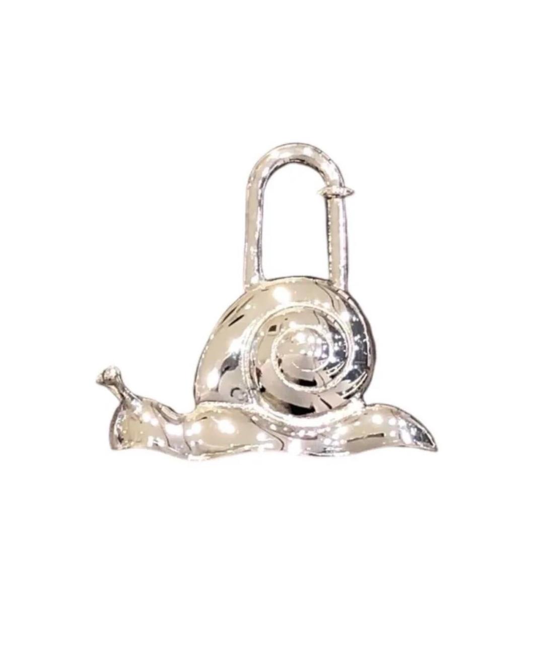 HERMES Серебрянный брелок, фото 2