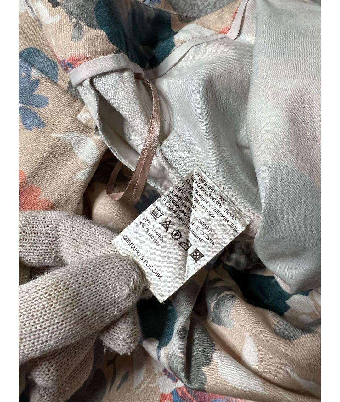 ALEXANDER TEREKHOV Мульти хлопко-эластановые шорты, фото 5