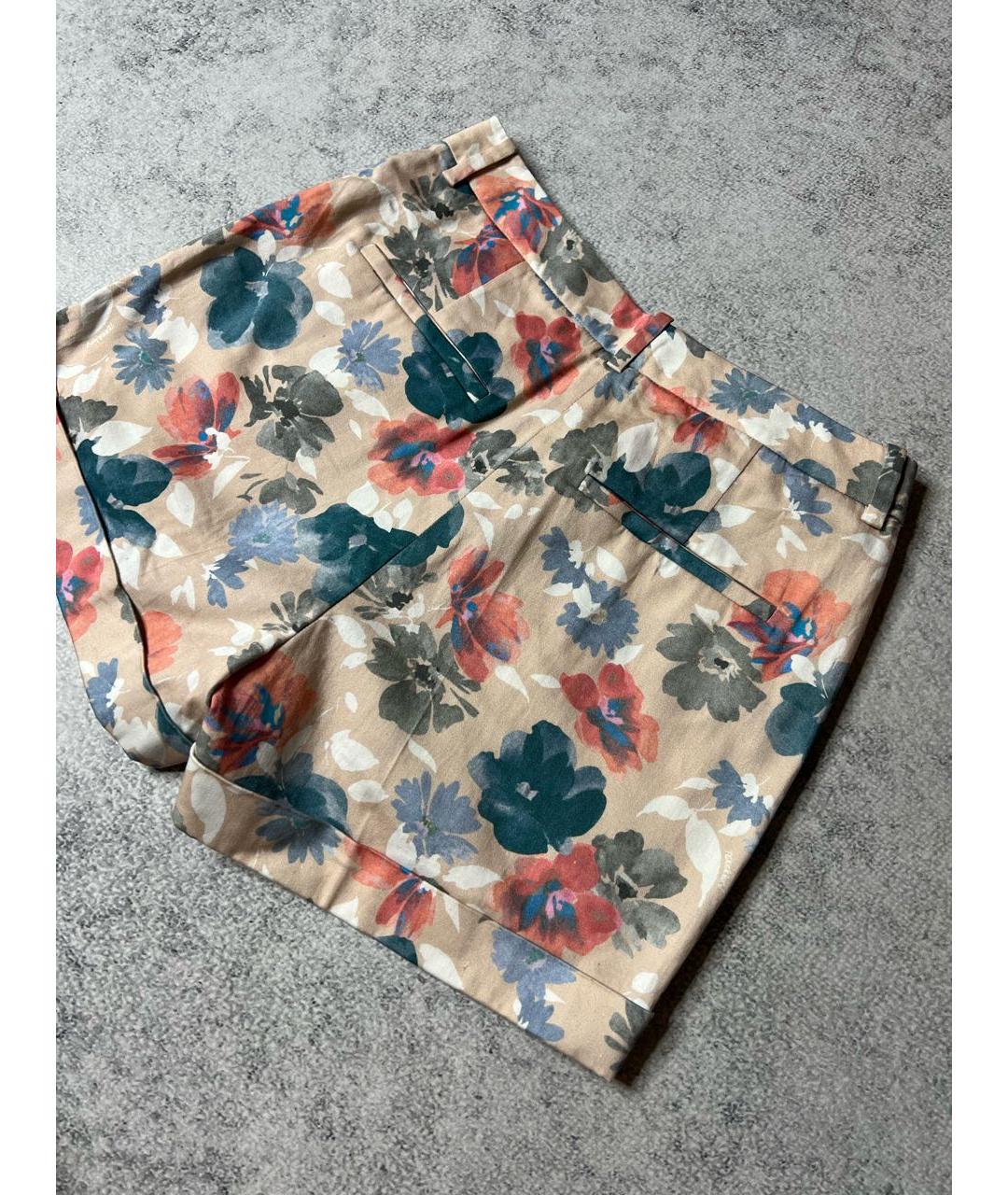 ALEXANDER TEREKHOV Мульти хлопко-эластановые шорты, фото 3